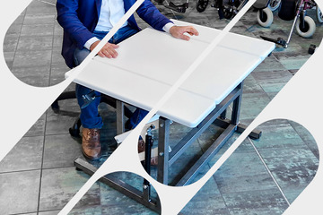 An adjustable table for everybody!